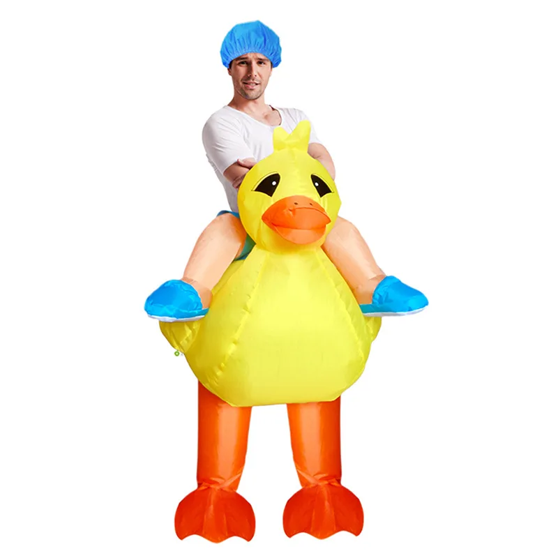

Cartoon animal yellow duck inflatable costume carnival party performance creative Wedding Centennial Pieces Halloween Christmas