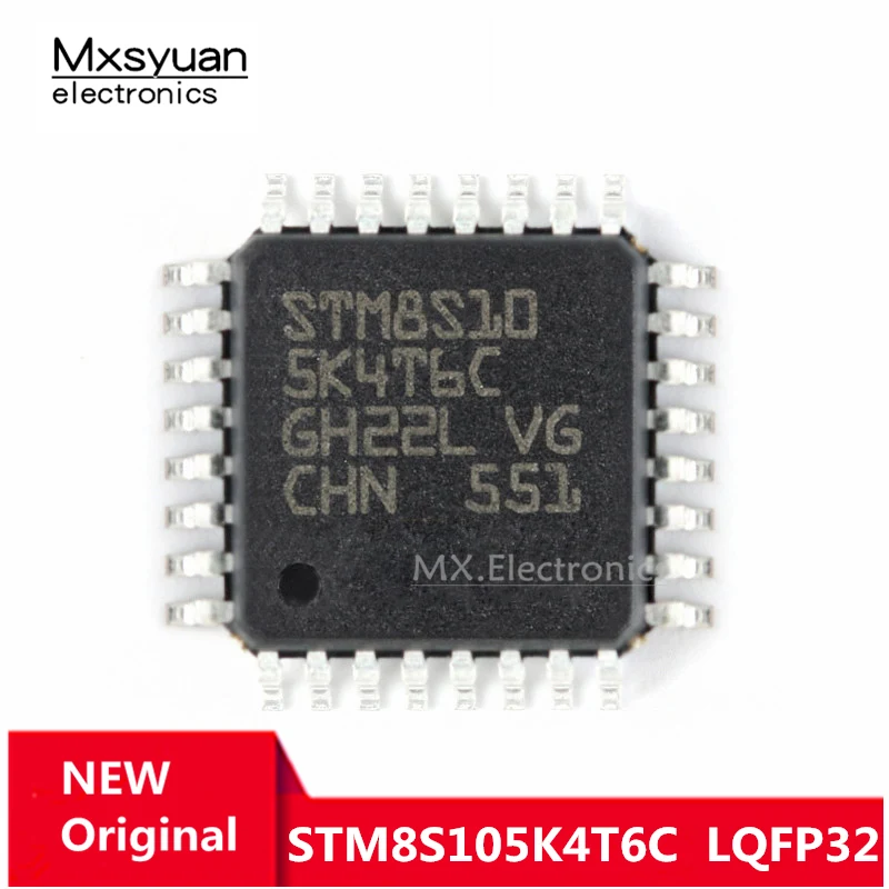 

10 шт./партия STM8S105K4T6C STM8S105 LQFP32 новый оригинальный