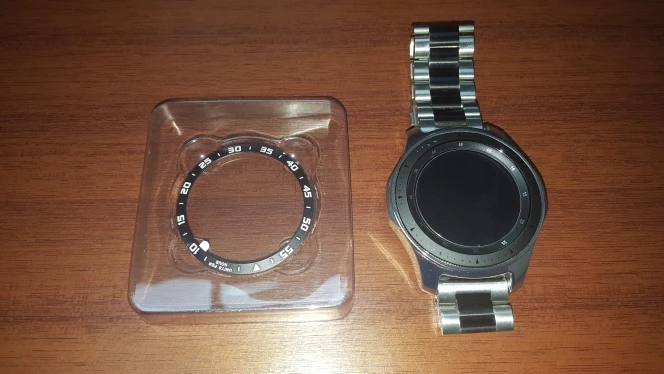 Металлический внешний край стиль для samsung galaxy watch 46 мм/42 мм gear S3 Frontier/классический спортивный чехол Аксессуары для часов 20 мм 22 мм