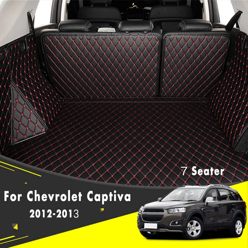 

Коврик для багажника автомобиля для Chevrolet Captiva 2012 2013 (7 сидений), коврик для заднего багажника, коврик для багажника, автозапчасти, коврики для...