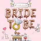 Буквы Из Алюминиевой Фольги кольцо с бриллиантами сердце надувные шары воздушный шар для свадебной вечеринки Детская Бутылочка с сердцем декор для вечеринки