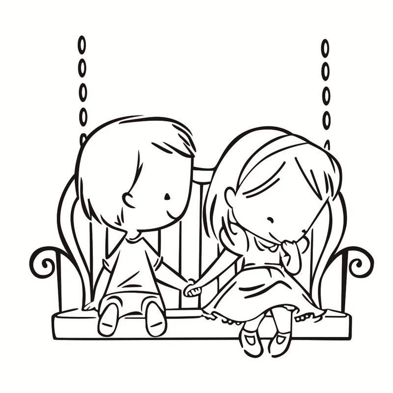 Для мальчиков и девочек развевающиеся прозрачные штампы для скрапбукинга