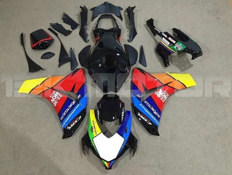 Полный комплект обтекателей для мотоцикла из АБС пластика HONDA CBR1000RR 2008 2009 2010 1000RR 08