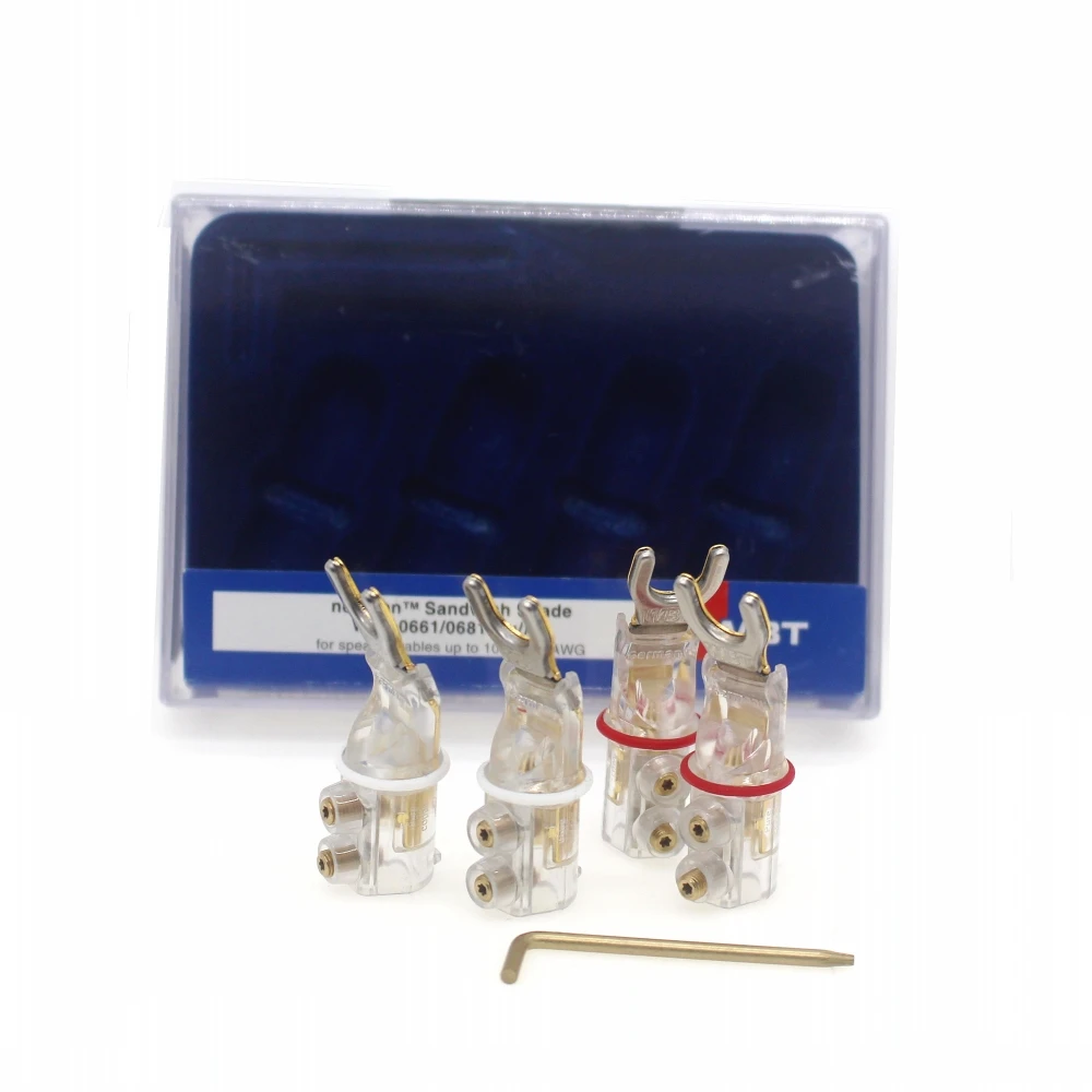 Hi end WBT 0681 AG Серебристые Y образные разъемы для сварки колонок образный Звуковой