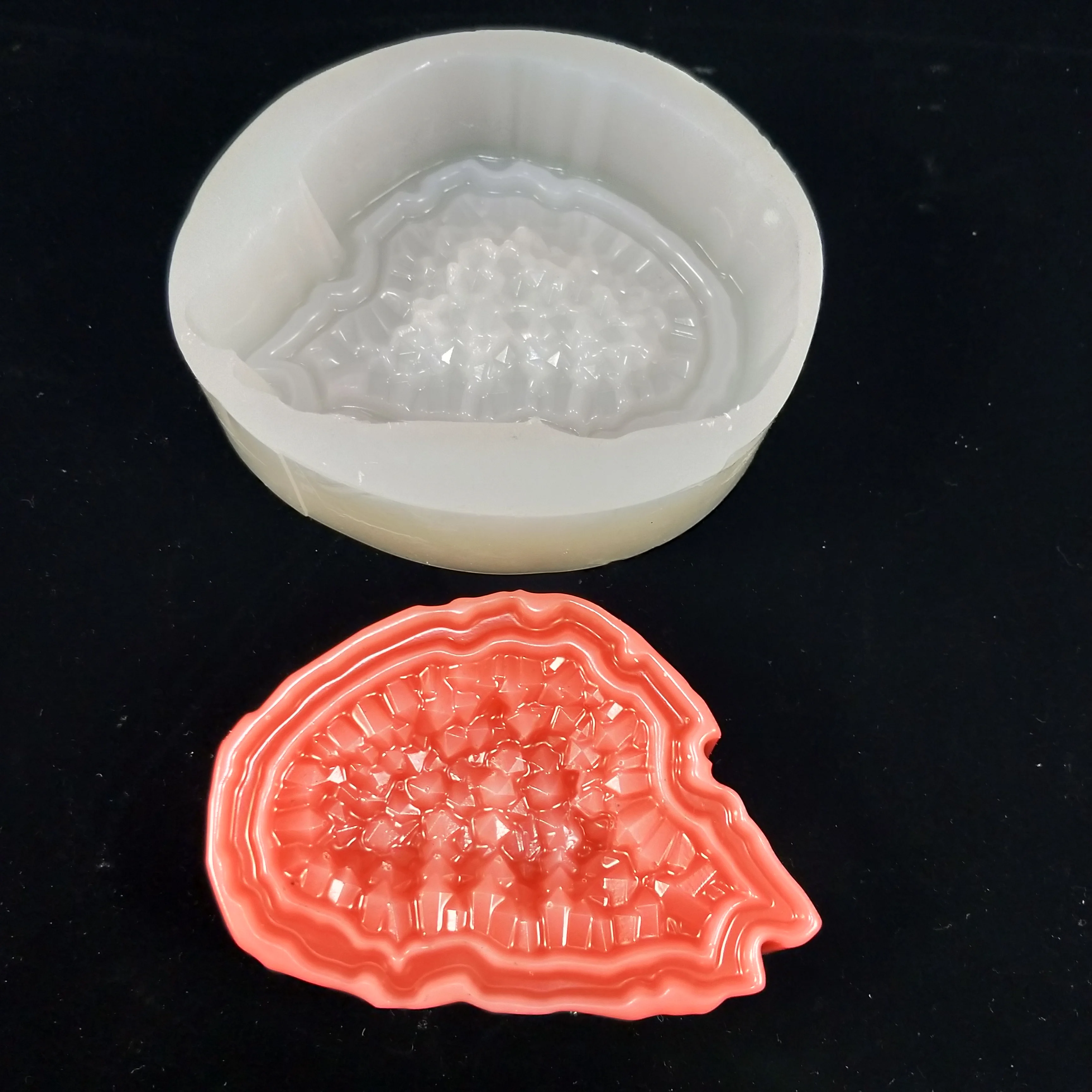 QT0234 силиконовая форма полимер для поделок Сделай Сам нестандартной хрустальной