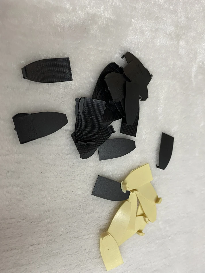 Бесплатная доставка 20est(40 шт) пластиковые двойные басовые наконечники для