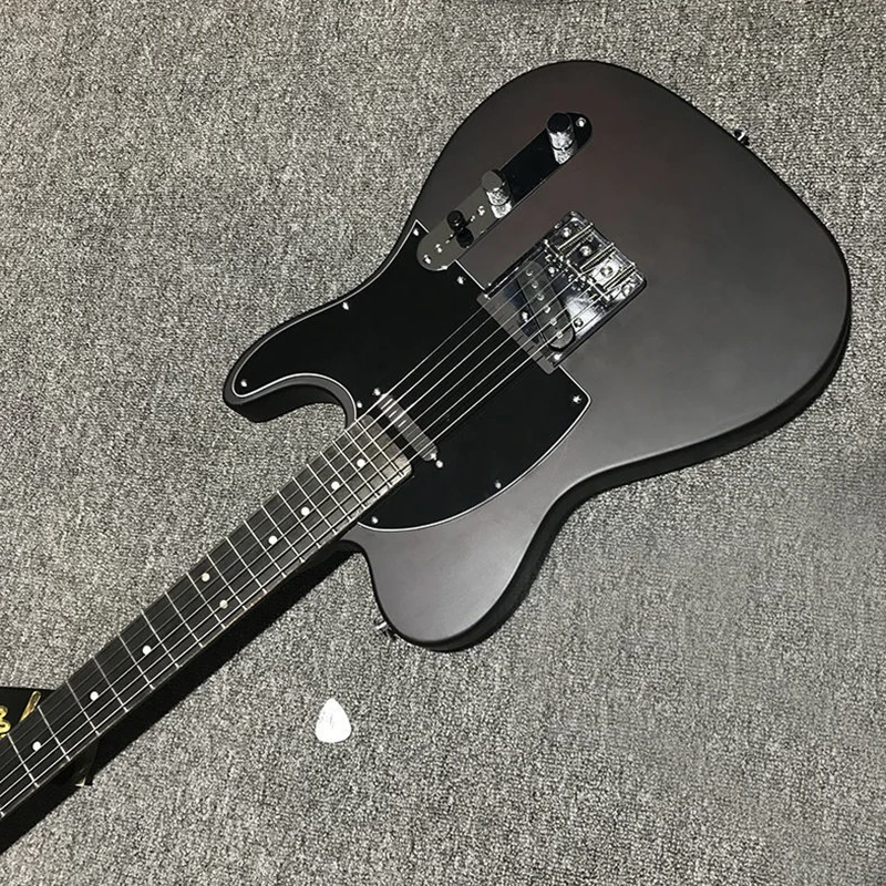 Классическая брендовая электрическая гитара изысканная матовая поверхность