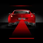 Светодиодный лазер на автомобиль туман светильник автомобиля анти-столкновения задний фонарь мотоцикла тормозной Предупреждение задний Фонарь Парковка сигнальная лампа автомобильные аксессуары