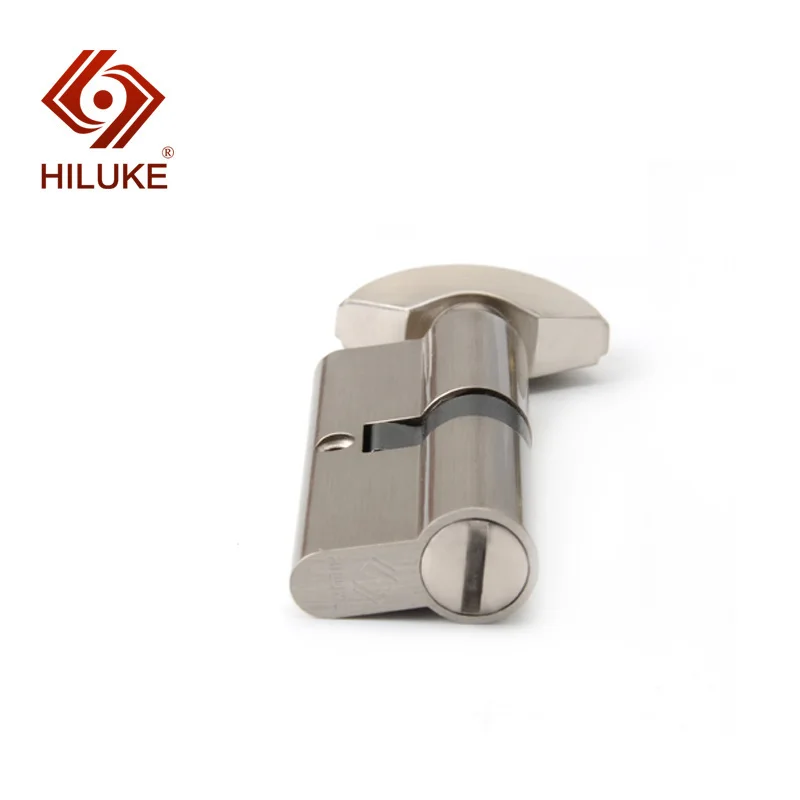 Цилиндрический замок HILUKE из цинкового сплава одно ядро с открытым каналом для