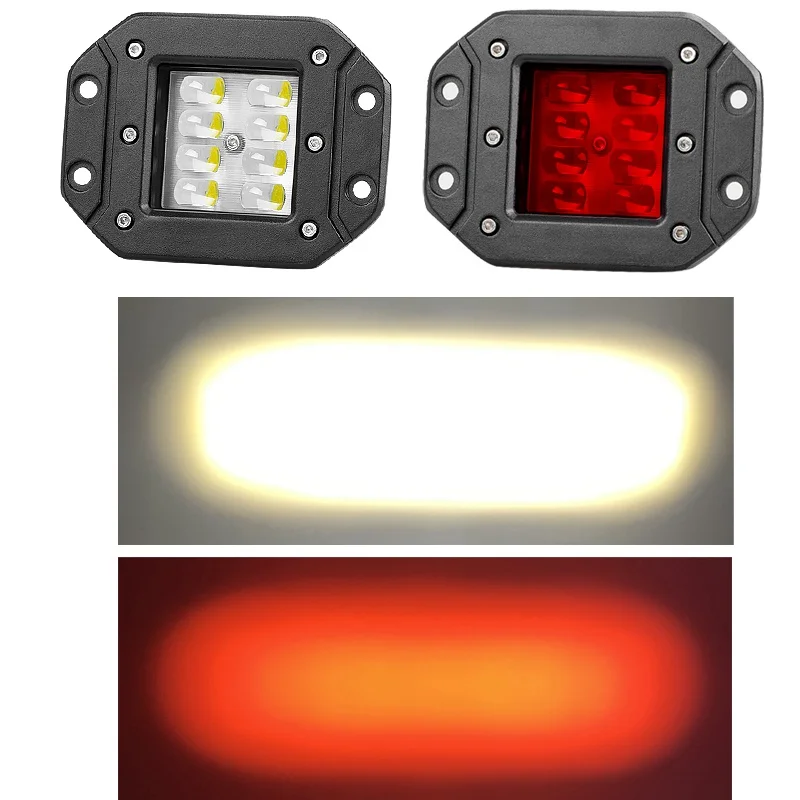 VISORAK 2 шт. 5 &quotдюймов внедорожный светодиодный стручки заподлицо светильник пикап
