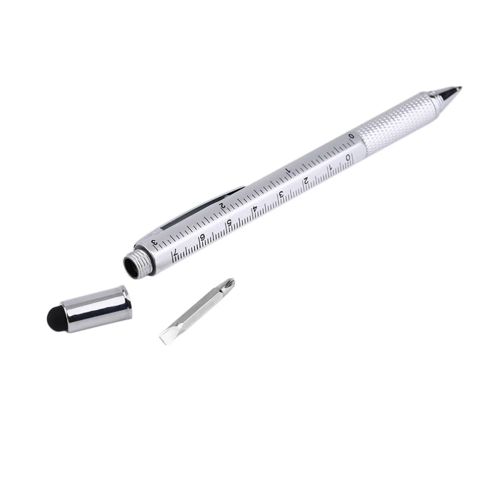 Ручка-стилус 6 в 1 инструмент для сенсорного экрана шариковая ручка портативный