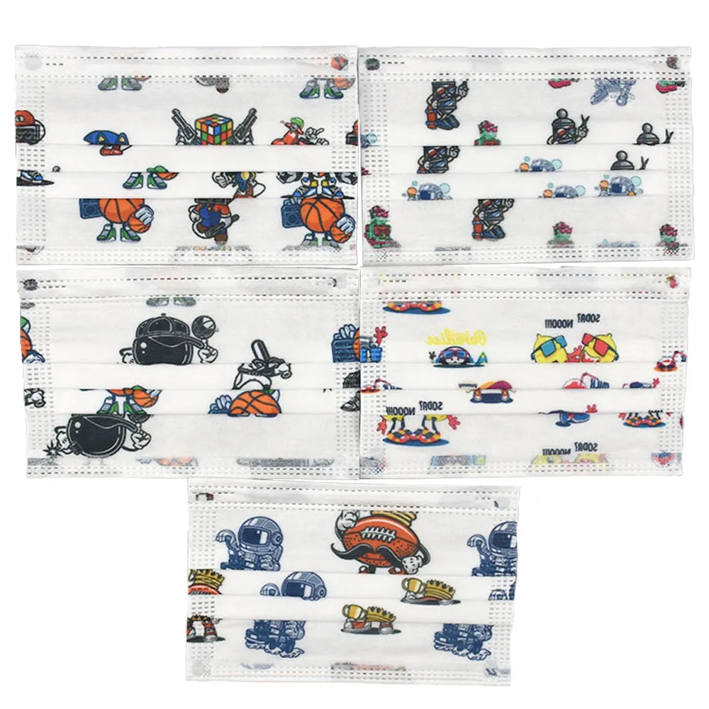 Рисунок 2 - одноразовые маски-кубики Рубика