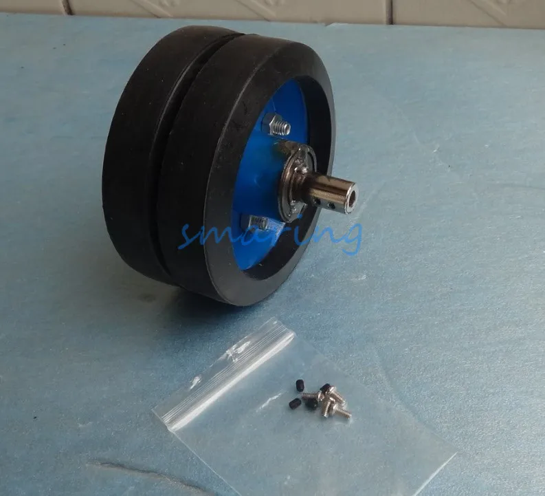 Резиновое колесо 100 мм нескользящая большая Лапка подъем по лестнице