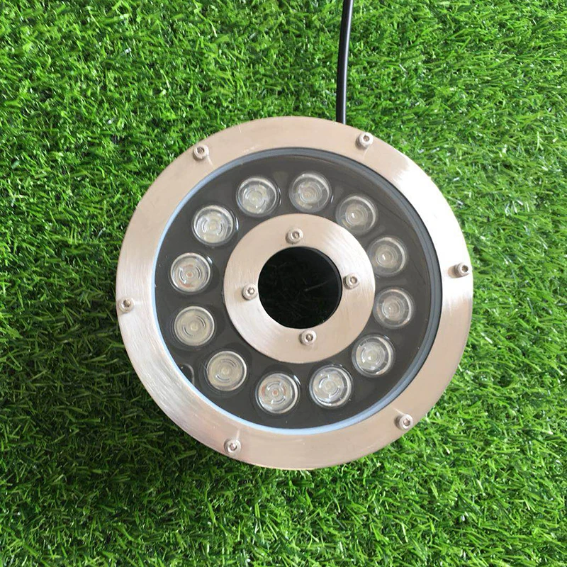 Алюминиевая нержавеющая сталь подводный IP68 Водонепроницаемый AC DC24V 12V фонтан