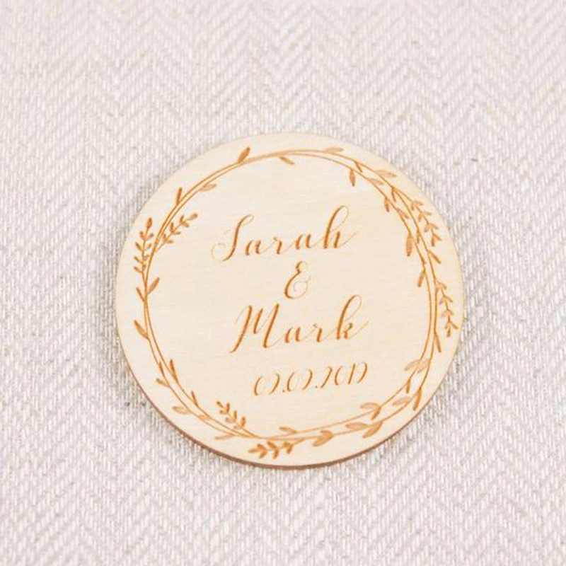 Специальный магнит для сохранения даты уникальное свадебное приглашение из