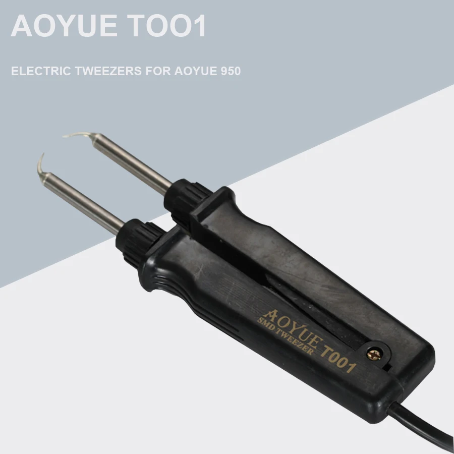 Оригинальный Электрический пинцет AOYUE 950 IC паяльная станция горячий Пинцет для BGA