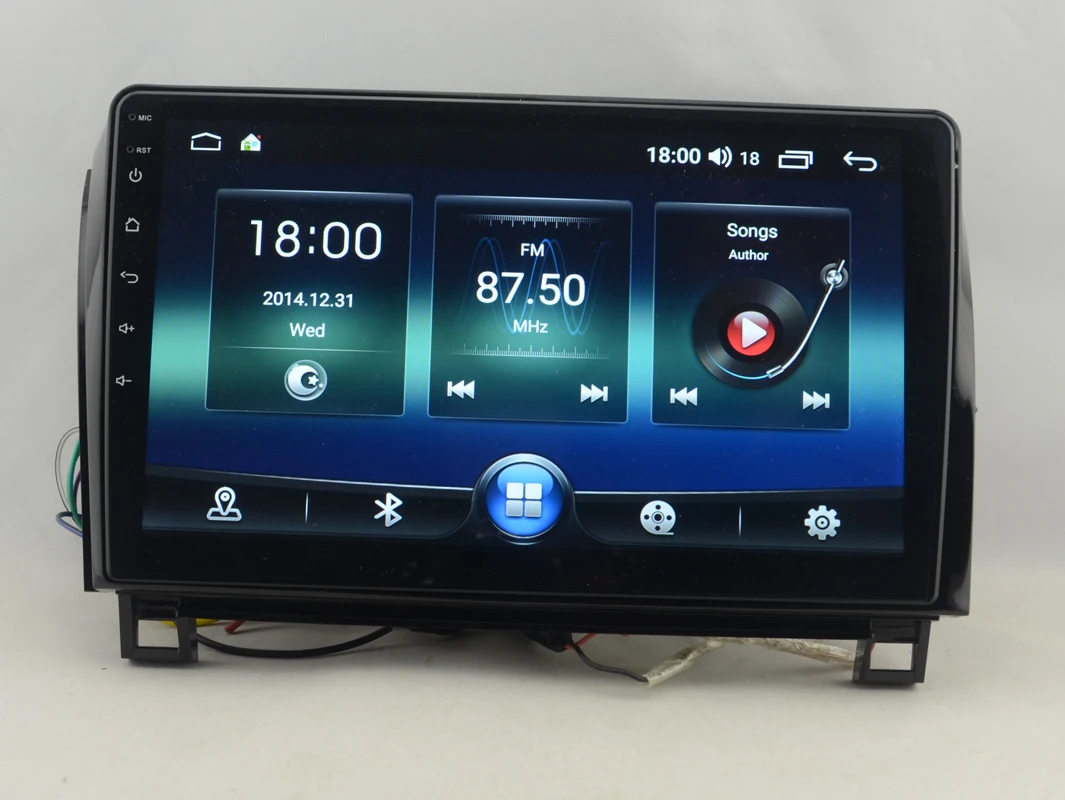 10 1 &quotчетырехъядерный 2.5D ips экран Android Автомобильный gps Радио навигатор для Toyota
