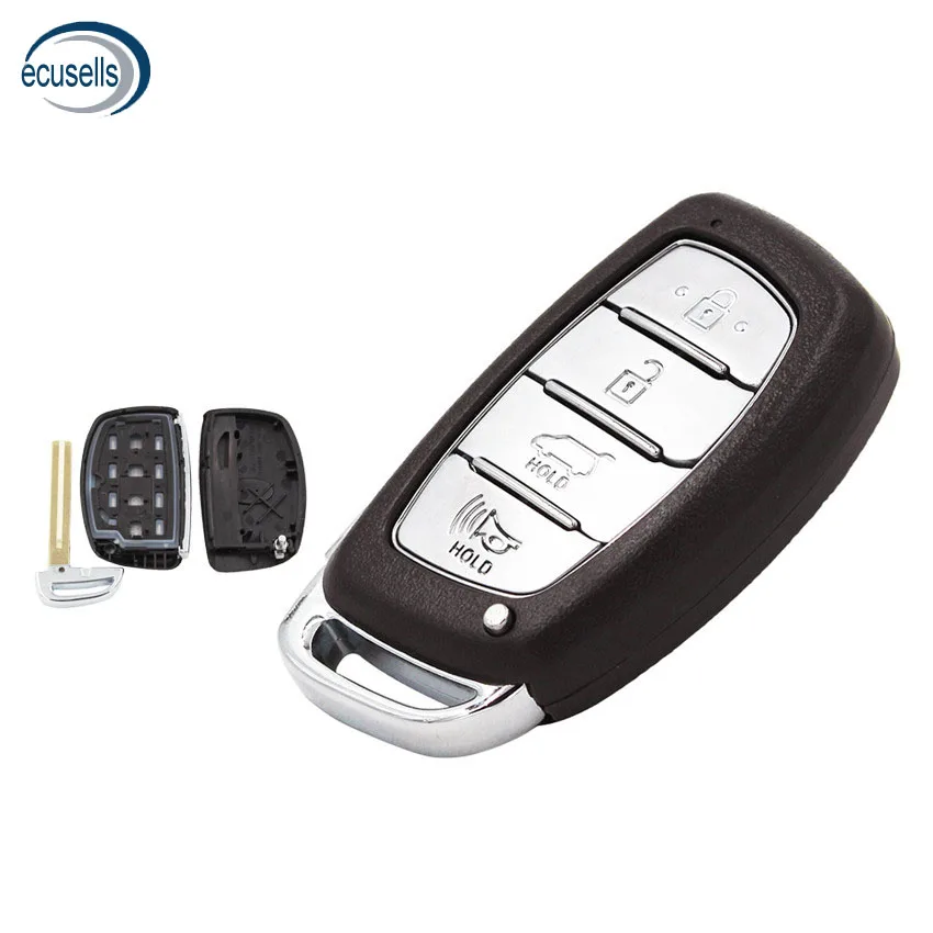 4 кнопки сменный чистый корпус умный дистанционный ключ чехол Брелок для HYUNDAI IX25