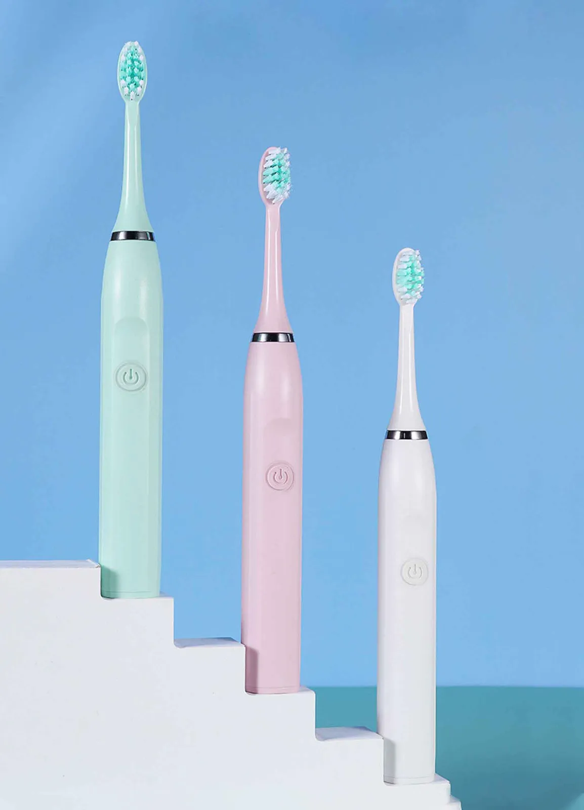 

19800 Strokes Waterproof Electric Toothbrush Oled Clean Massage Toothbrush With 4 Brushheads Ipx7 Grade Charge Toothbrush Gift#g