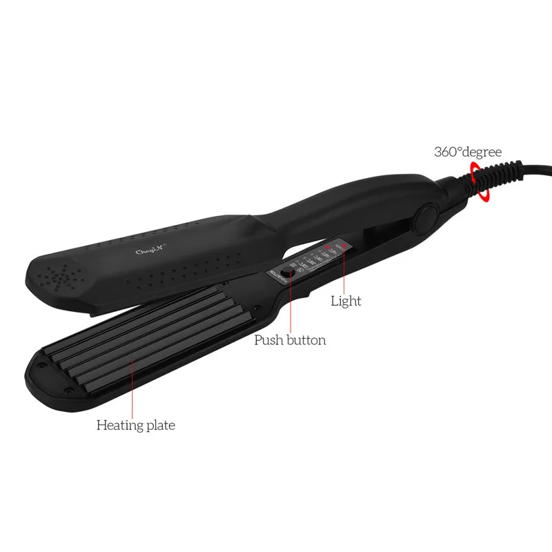 Профессиональные щипцы для завивки волос CkeyiN 220 В завивка инструмент укладки 1 77