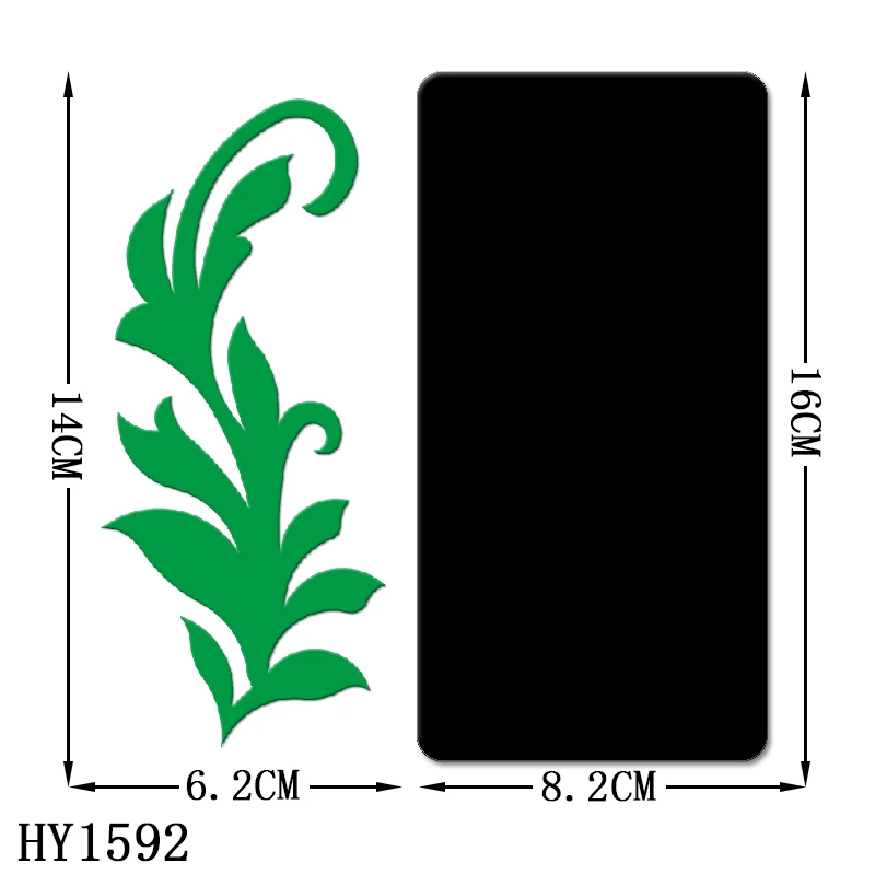 

Leaves Cutting Dies HY1592 Wooden Dies Suitable for Common Die Cutting Machines on the Market