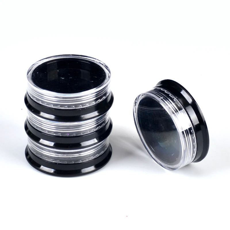 Лидер продаж 10 мл пустая пополняемая Косметическая банка рассыпчатый ситечко