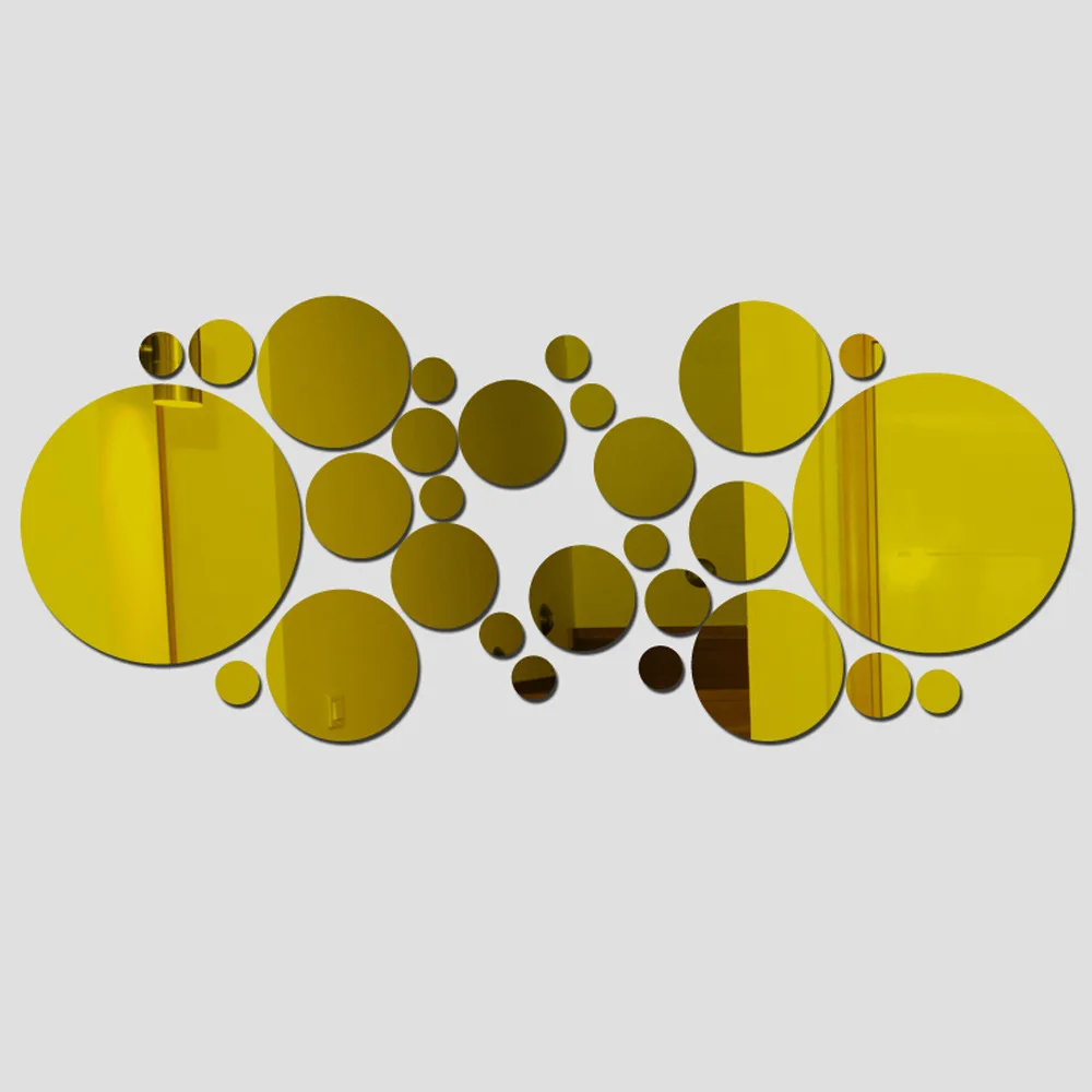 Funlife экологическое PS стерео кристаллическое украшение модная передвижная стена