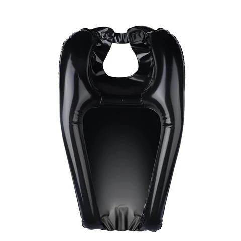 Портативная надувная раковина для шампуня из ПВХ, легкая раковина для мытья волос, складной парикмахерский лоток для головы для пожилых людей с ограниченными возможностями