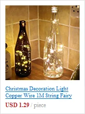 1PC 1.5M Solar Cork Wine Bottle Stopper Copper Wire String Lights Fairy Lamps HOT SALE