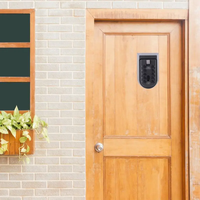 Наружный настенный запасной ключ безопасный ящик для хранения