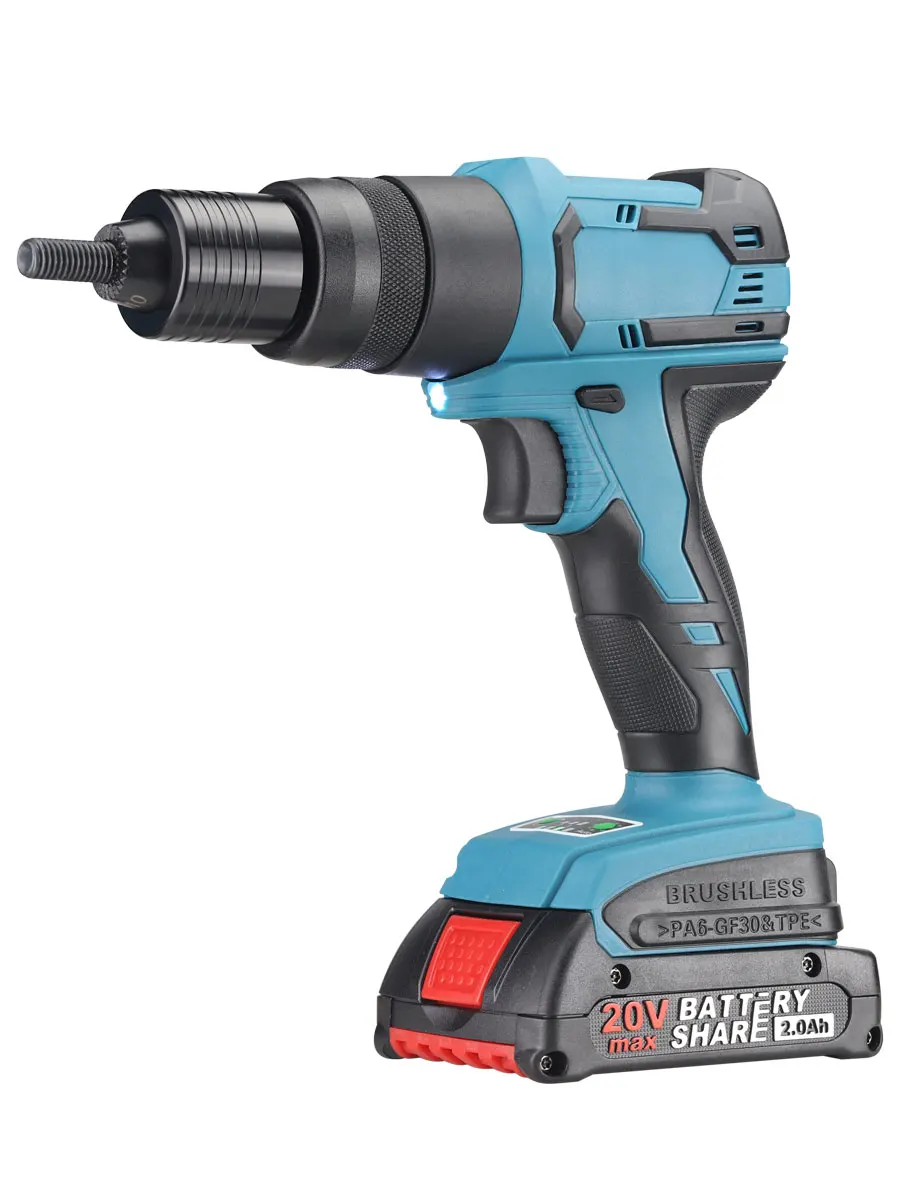 

Electric rivet gun, pull cap gun, rivet nut gun, automatic mortar riveting screw, adapter tool, lithium battery
