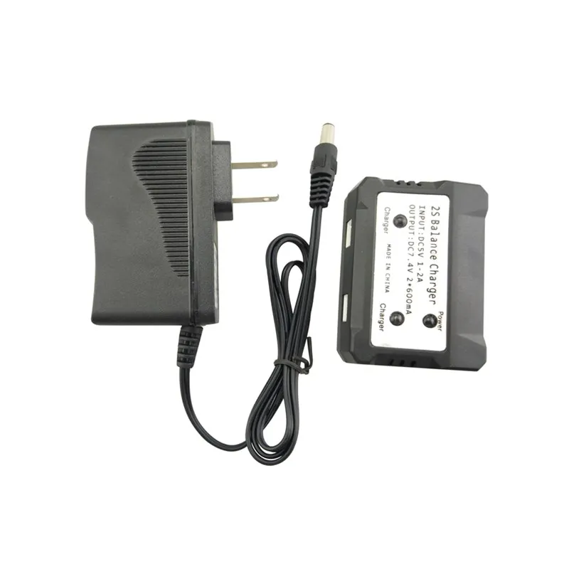 Литиевая батарея 7 4 V 1100mAh с зарядным устройством 2 в 1 для WLtoys A949 A959 A969 A979 S989 V912 T912 T23