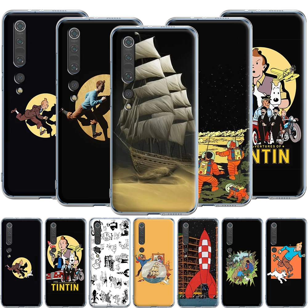 Силиконовый чехол The Adventure of Tintin для Xiaomi Redmi Note 9 Max 8T 8 7 6 5A 5 4X Pro Prime|Бамперы| |