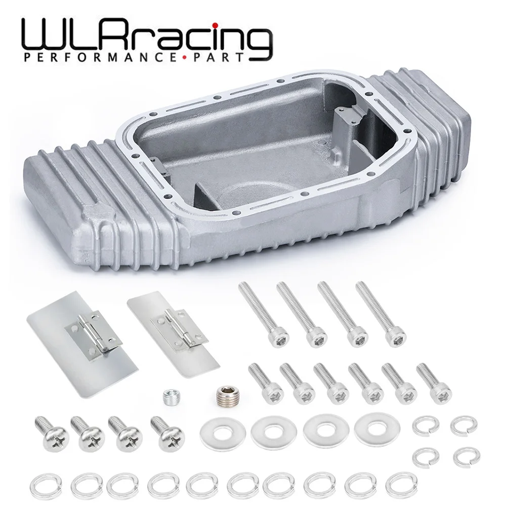 WLR - High Capacity Cast Aluminium Baffled Oil Sump Pan Upgrade For 89-02 Nissan SR20 SR20DET S13 S14 S15 Silvia 240SX 180SX