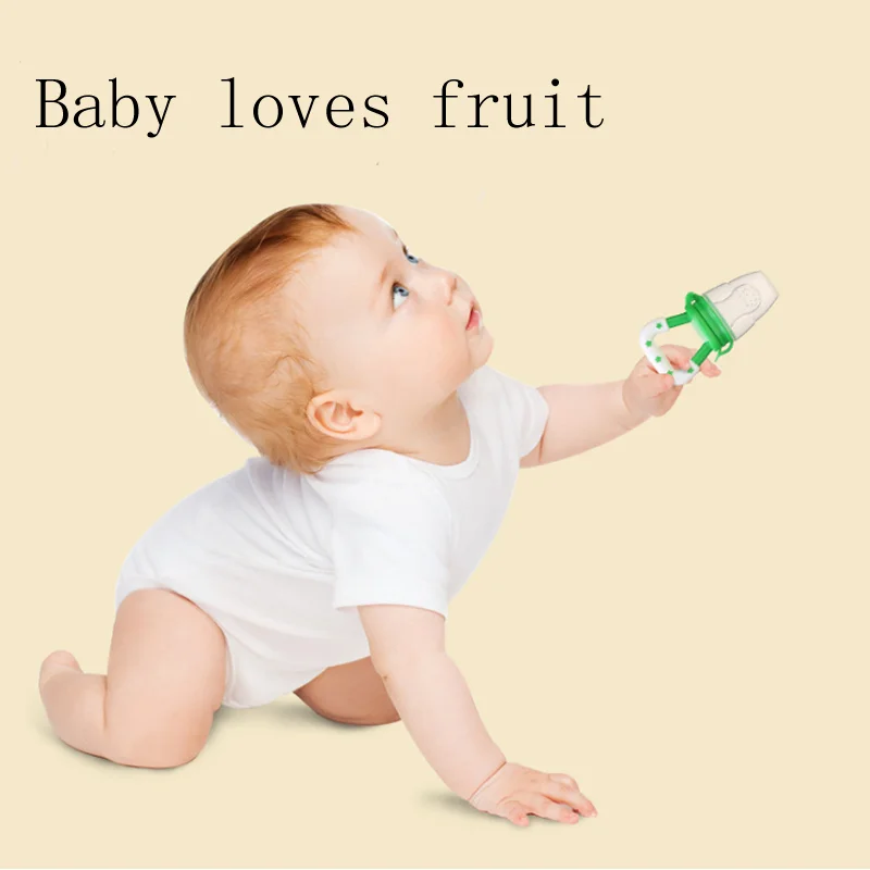 Baby fresh food pacifier feeder fruit and vegetable music silicone bean device | Мать и ребенок