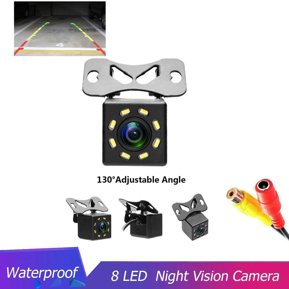 Камера видеонаблюдения 4/8/12 светодиодный интеллектуальная камера заднего вида