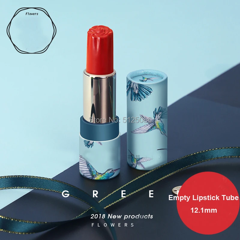 12 1 мм круглый крафт бумага косметический гигиенический бальзам для губ