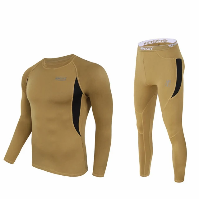 Мужская армейская походная тактическая одежда флисовые футболки и штаны