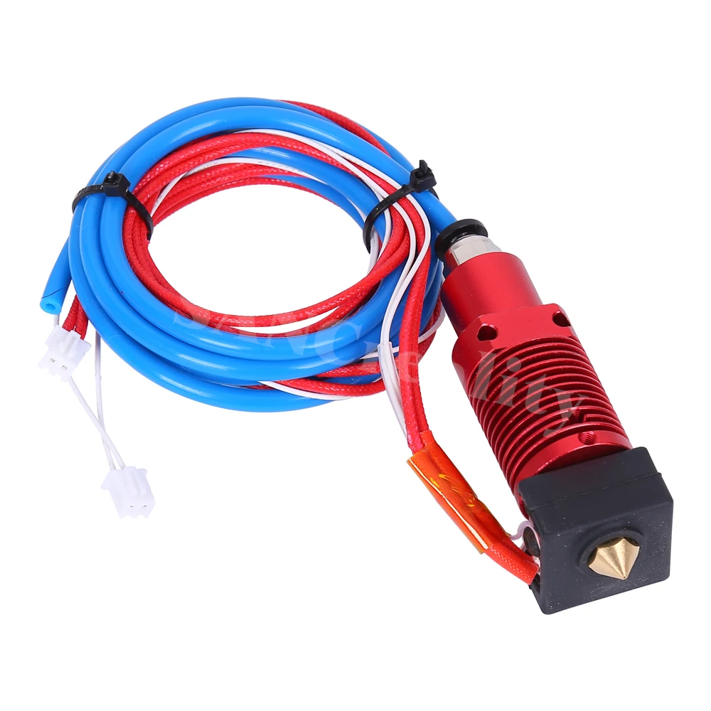 Ender-3/CR10/CR10S 1 75 мм J-head Hotend комплект Алюминий тепла блок с нагревателем термистора