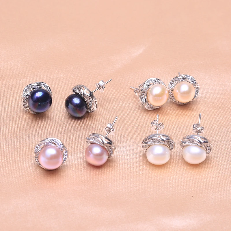 Кольцо с инкрустацией из фианита 8 9 мм фиолетовые белые розовые синие серьги