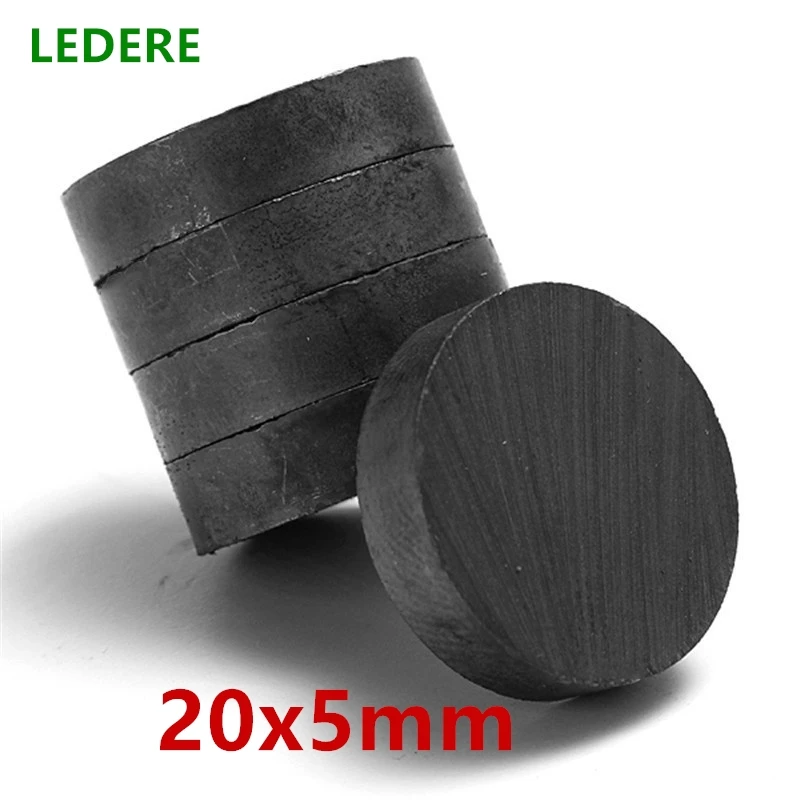 

Ферритовые магниты LEDERE 20x5 мм черные