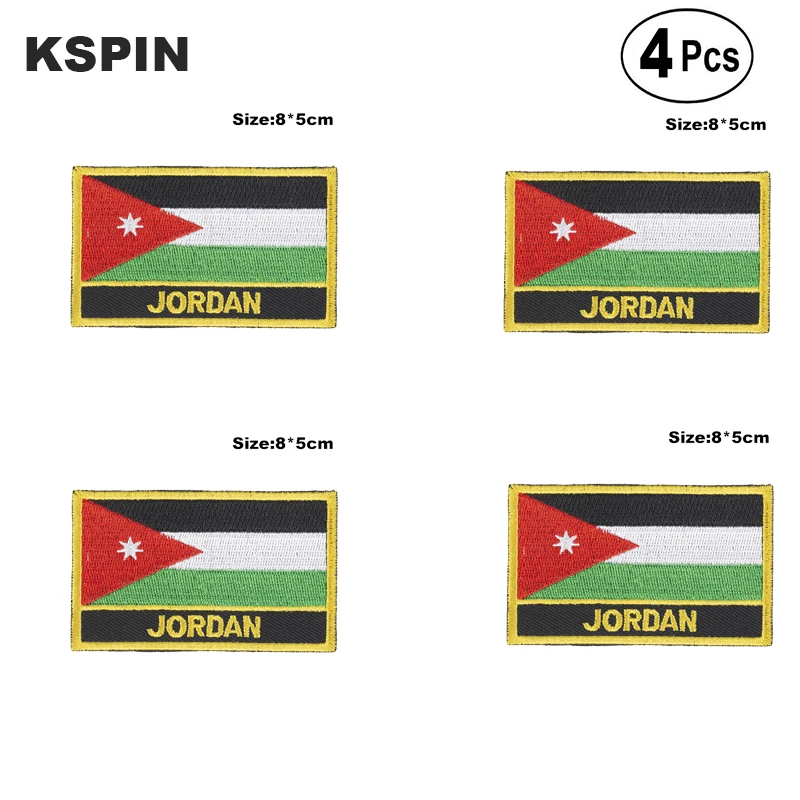 Того Shiled форма флаг нашивки с национальным флагом для одежды DIY украшения PT0051