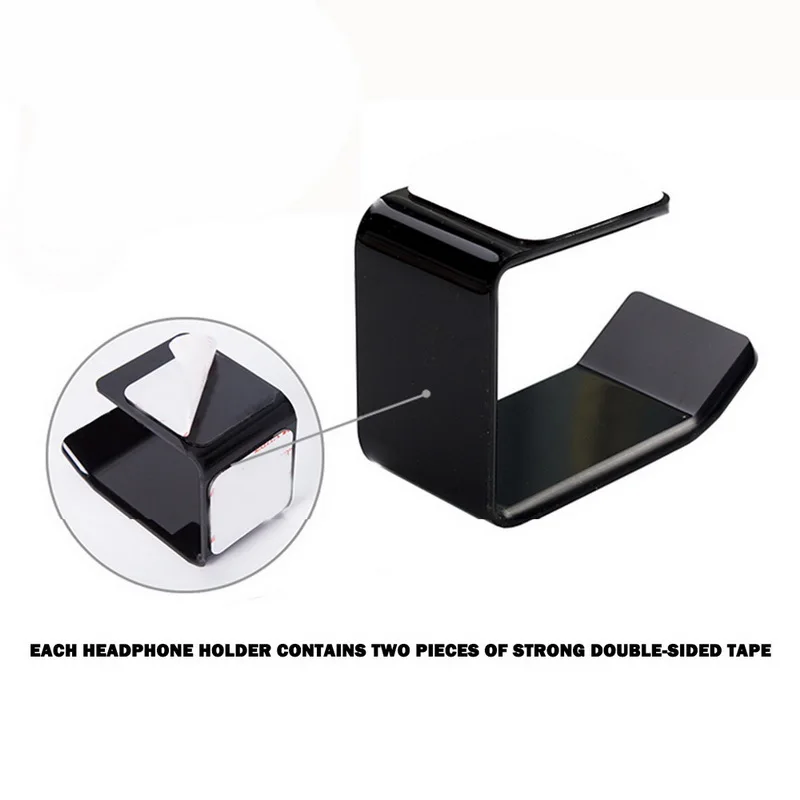 2020 Стикеры Акриловые наушников кронштейн настенный держатель для гарнитуры
