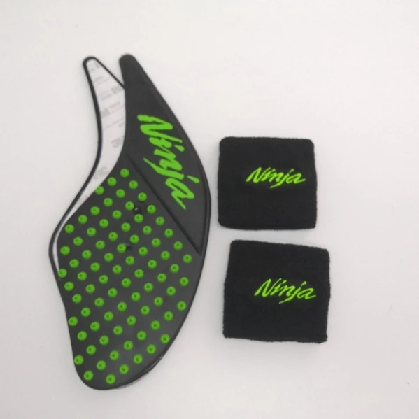 3 Pieces GN Тормозной резервуар носок масляный бак крышка рукав для Kawasaki Ninja ZX-6R ZX7R ZX9R ZX10R ZX12R ZX14R - Цвет: 3 Pieces GN
