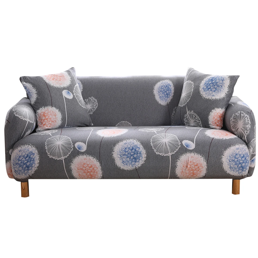 Европейский дизайн с перьями чехол для дивана эластичным противоскользящим