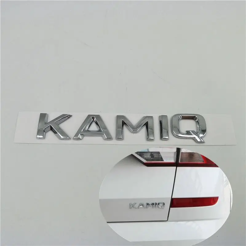 For Skoda KAMIQ Rear Trunk Tailgate Emblem Logo Letters Nameplate Car Stickers And Decals | Автомобили и мотоциклы
