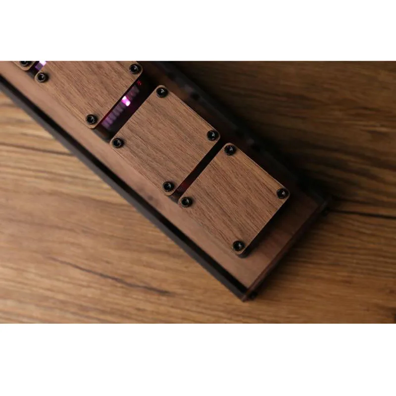 RGB псевдо светильник трубки часы DIY kit светодиодный настольный Творческий Декор