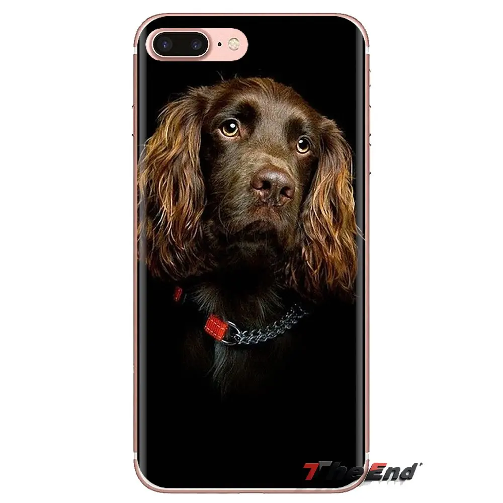 Для iPod Touch Apple iPhone 4 4s 5 5S SE 5C 6 6S 7 8 X XR XS Plus MAX кавалер король собака спаниеля щенок