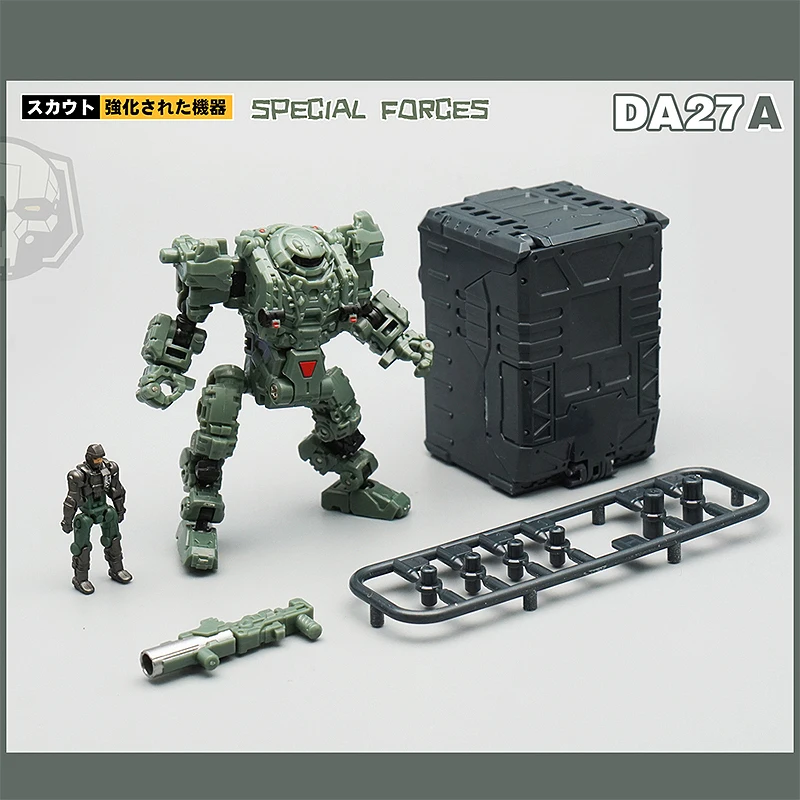 Трансформер MFT DA27 DA27A DA27C diaclon Power ed-Suit Suit черный мех солдат потерянная планета