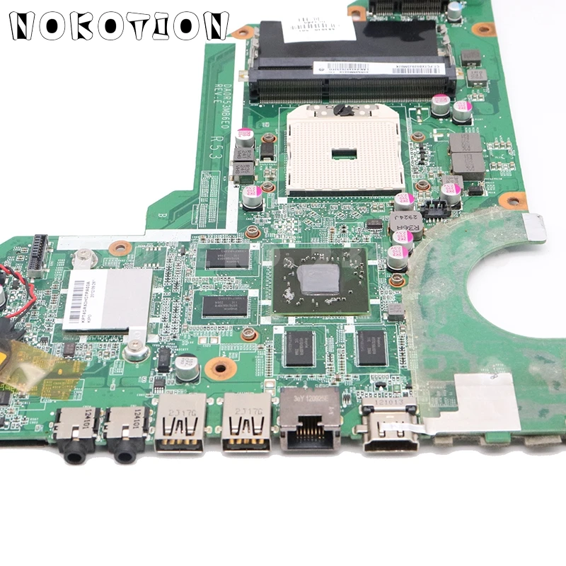 NOKOTION 683030-501 683030-001 для ноутбука Hp Pavilion G4 G6 G4-2000 G6-2000 G7Z-2100 Материнская плата ноутбука HD 7670 м DDR3